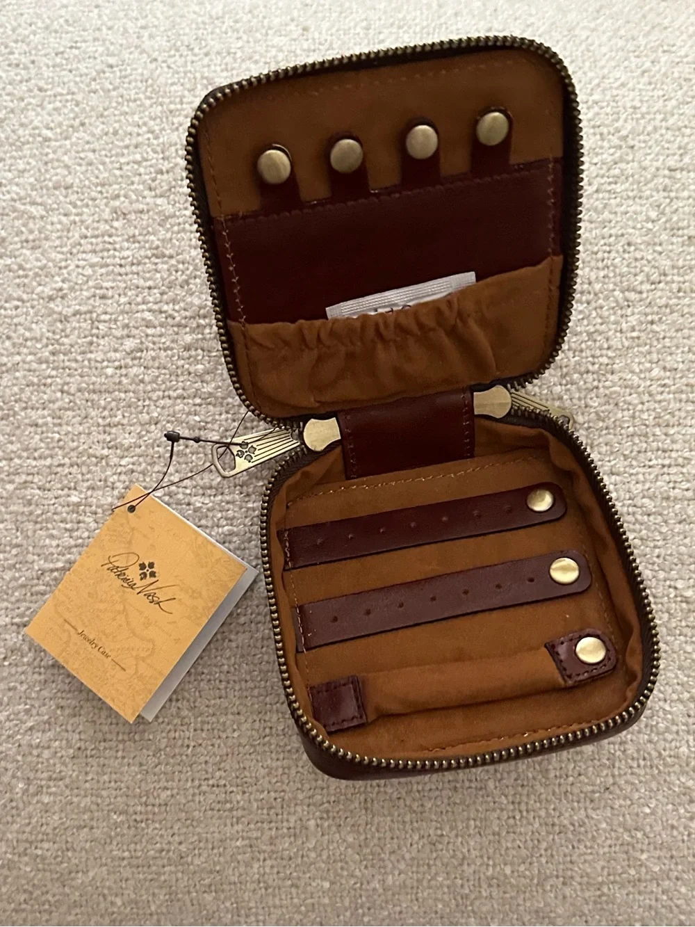 Patricia Nash Leather Camogli Jewelry Case